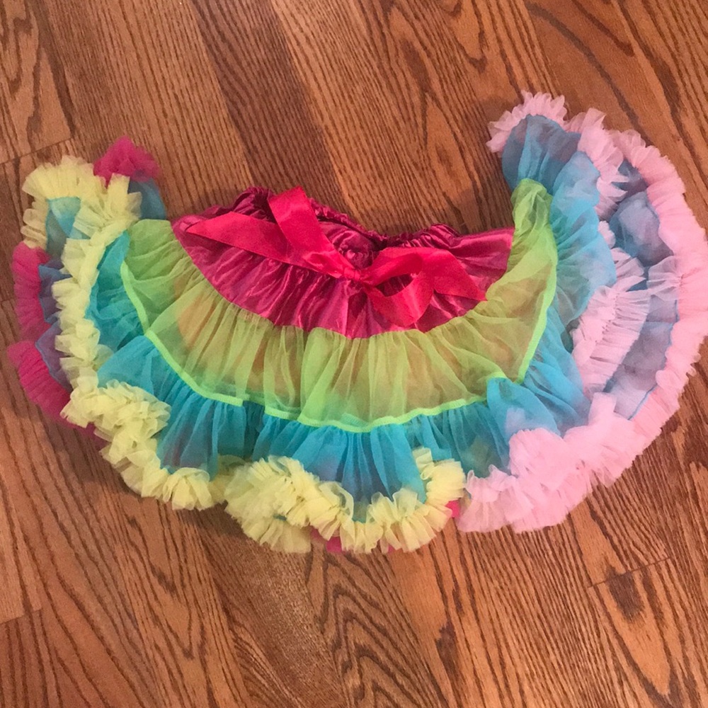 Boutique multi-color tutu